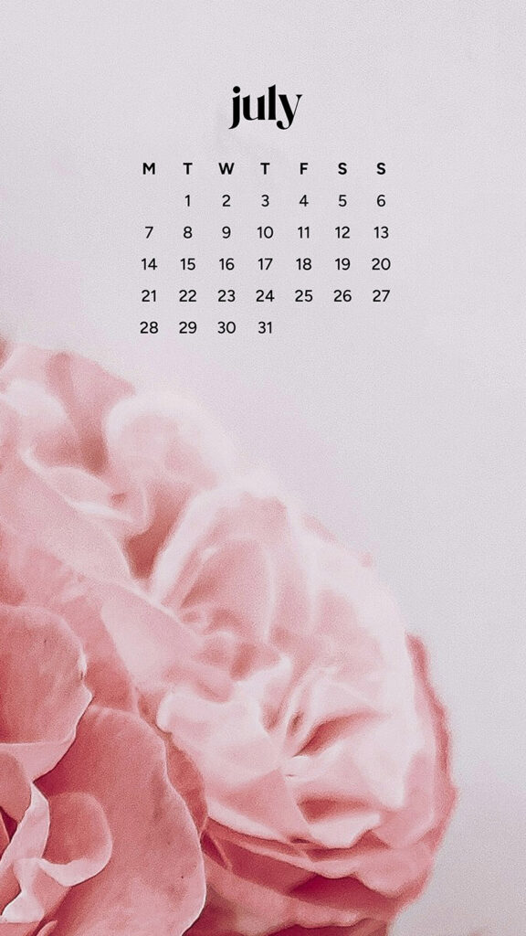 July 2025 Wallpapers – 50 Free Phone &amp; Desktop Calendars + Disability Pride, Oh So Lovely Blog