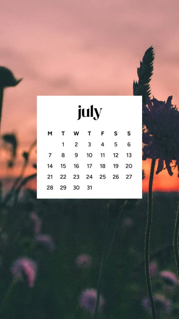 July 2025 Wallpapers – 50 Free Phone &amp; Desktop Calendars + Disability Pride, Oh So Lovely Blog