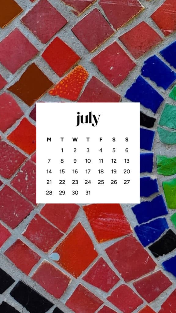 July 2025 Wallpapers – 50 Free Phone &amp; Desktop Calendars + Disability Pride, Oh So Lovely Blog