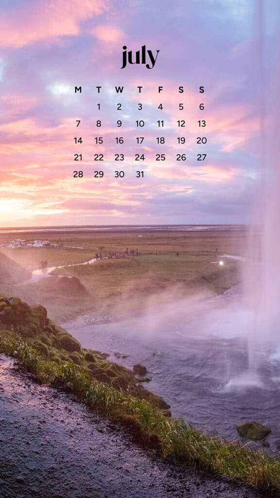 July 2025 Wallpapers – 50 Free Phone &amp; Desktop Calendars + Disability Pride, Oh So Lovely Blog