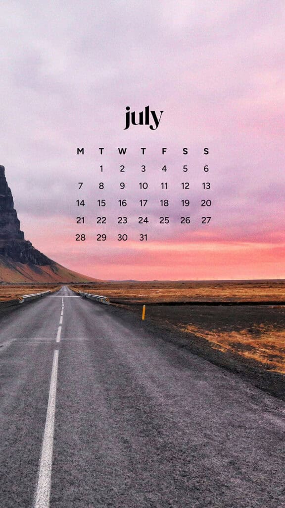 July 2025 Wallpapers – 50 Free Phone &amp; Desktop Calendars + Disability Pride, Oh So Lovely Blog
