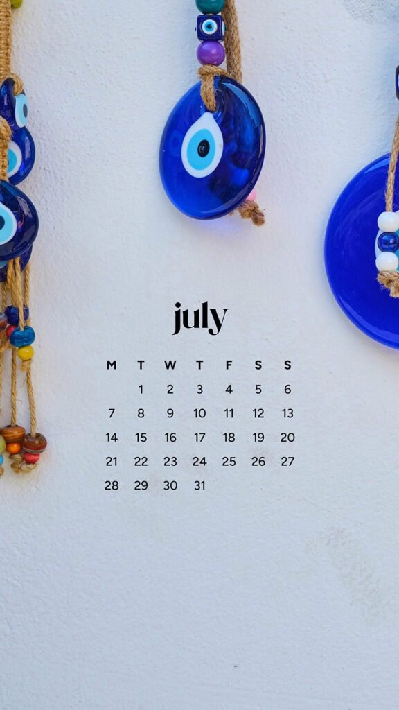 July 2025 Wallpapers – 50 Free Phone &amp; Desktop Calendars + Disability Pride, Oh So Lovely Blog