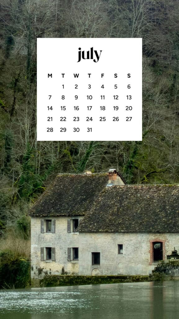 July 2025 Wallpapers – 50 Free Phone &amp; Desktop Calendars + Disability Pride, Oh So Lovely Blog