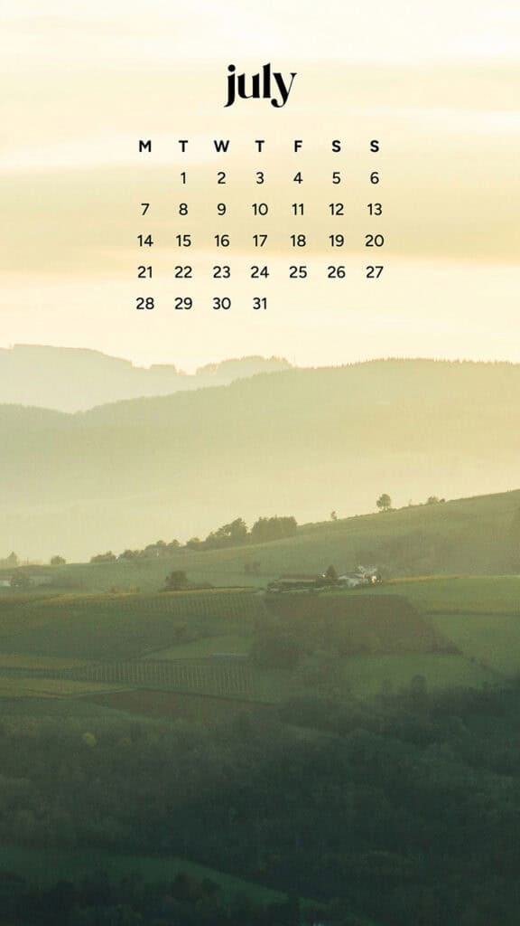 July 2025 Wallpapers – 50 Free Phone &amp; Desktop Calendars + Disability Pride, Oh So Lovely Blog