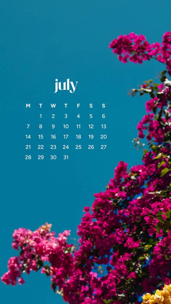 July 2025 Wallpapers – 50 Free Phone &amp; Desktop Calendars + Disability Pride, Oh So Lovely Blog