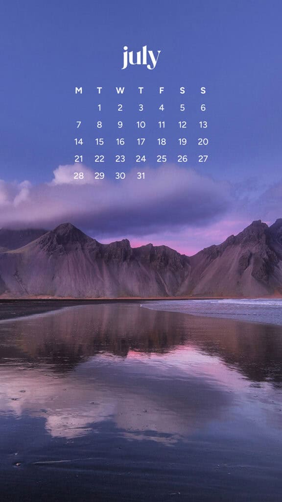 July 2025 Wallpapers – 50 Free Phone &amp; Desktop Calendars + Disability Pride, Oh So Lovely Blog