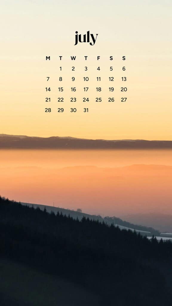 July 2025 Wallpapers – 50 Free Phone &amp; Desktop Calendars + Disability Pride, Oh So Lovely Blog