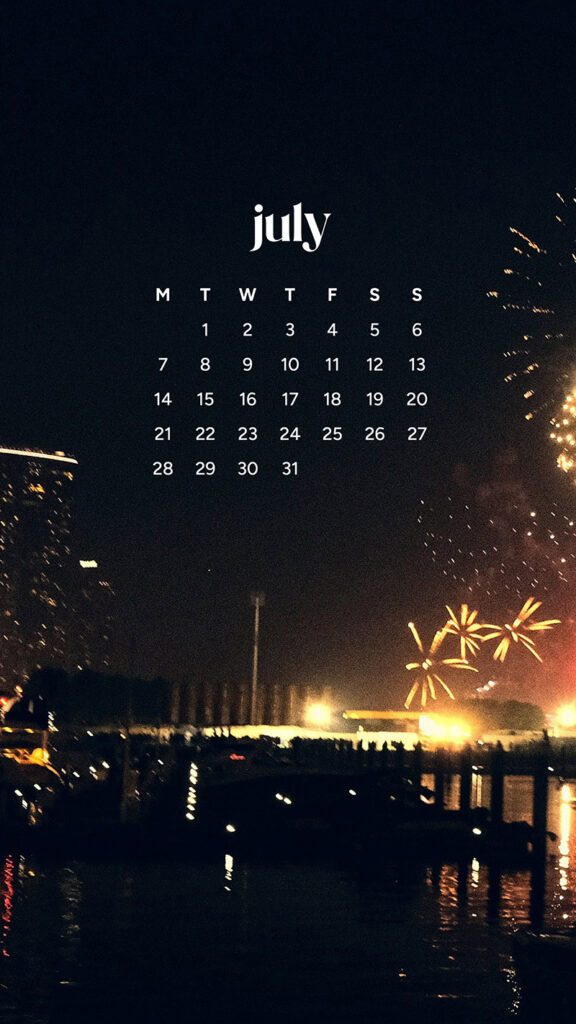 July 2025 Wallpapers – 50 Free Phone &amp; Desktop Calendars + Disability Pride, Oh So Lovely Blog