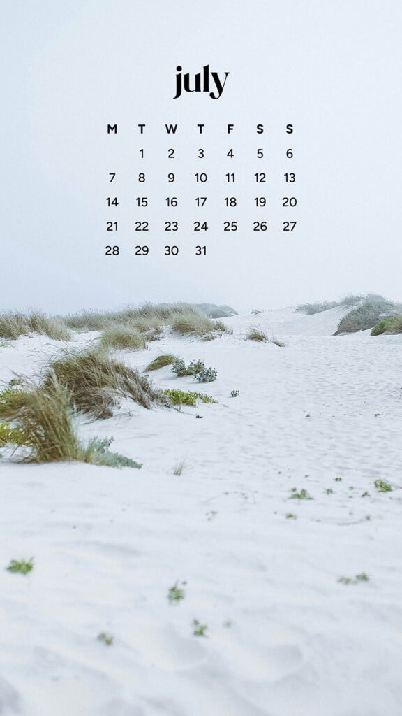 July 2025 Wallpapers – 50 Free Phone &amp; Desktop Calendars + Disability Pride, Oh So Lovely Blog