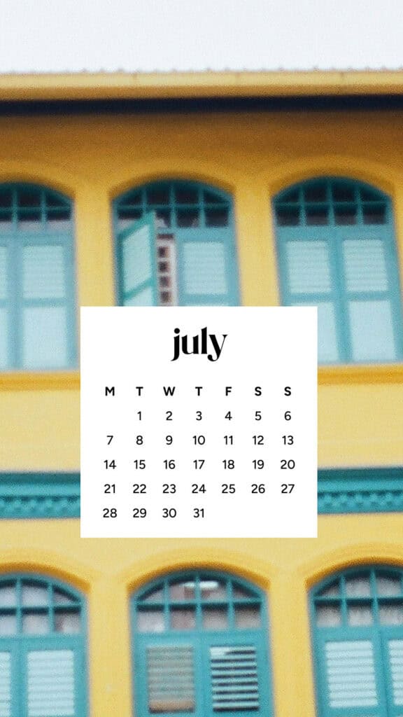 July 2025 Wallpapers – 50 Free Phone &amp; Desktop Calendars + Disability Pride, Oh So Lovely Blog