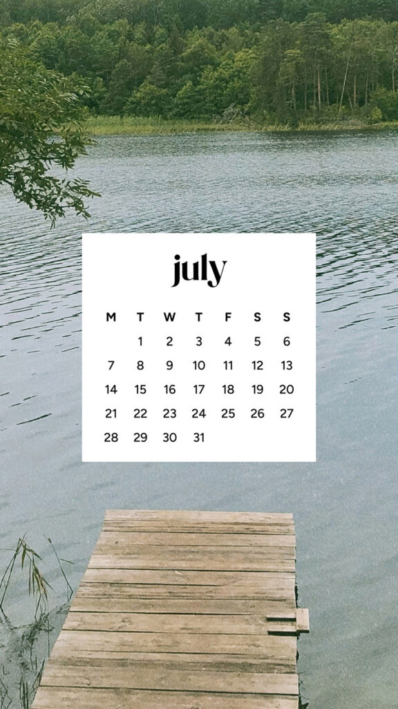 July 2025 Wallpapers – 50 Free Phone &amp; Desktop Calendars + Disability Pride, Oh So Lovely Blog