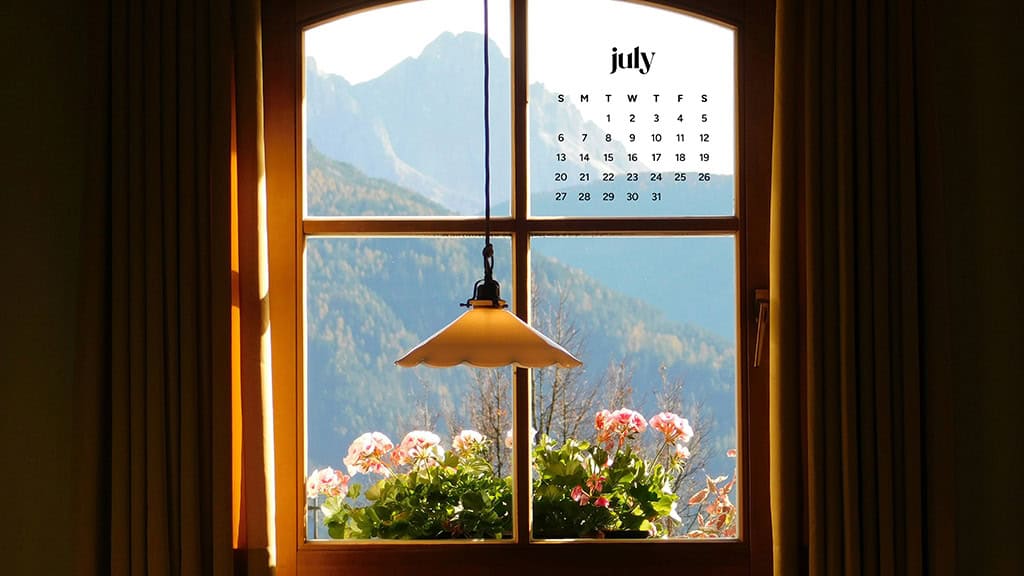 July 2025 Wallpapers – 50 Free Phone &amp; Desktop Calendars + Disability Pride, Oh So Lovely Blog