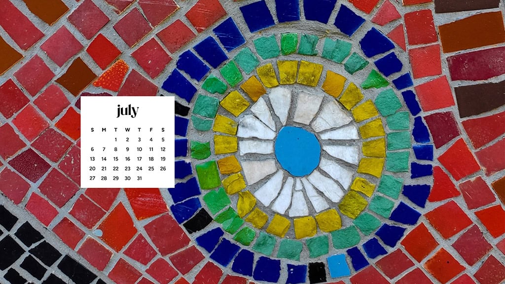 July 2025 Wallpapers – 50 Free Phone &amp; Desktop Calendars + Disability Pride, Oh So Lovely Blog