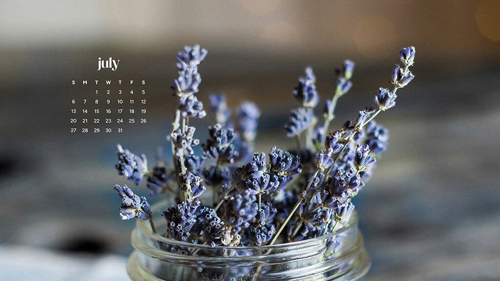 July 2025 Wallpapers – 50 Free Phone &amp; Desktop Calendars + Disability Pride, Oh So Lovely Blog