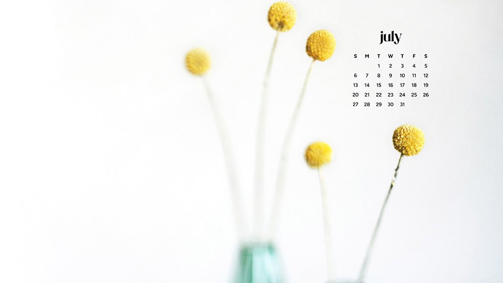 July 2025 Wallpapers – 50 Free Phone &amp; Desktop Calendars + Disability Pride, Oh So Lovely Blog