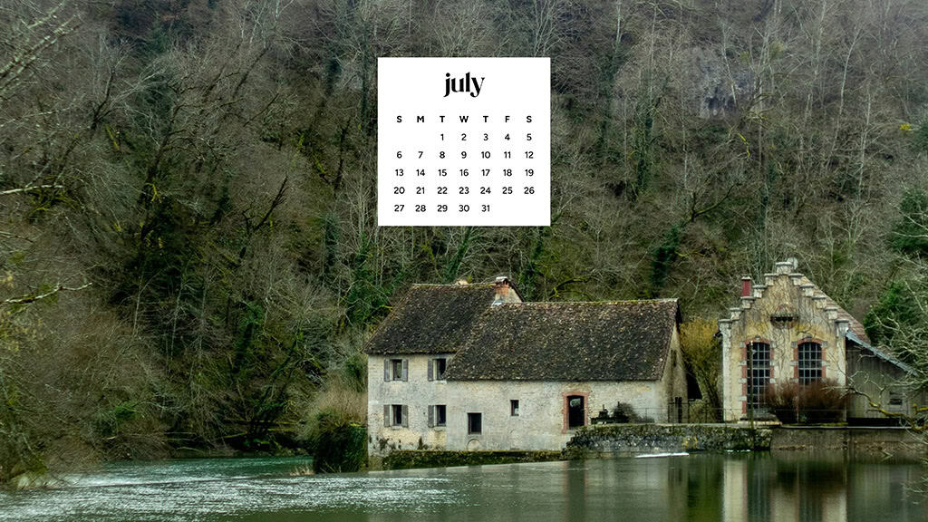 July 2025 Wallpapers – 50 Free Phone &amp; Desktop Calendars + Disability Pride, Oh So Lovely Blog