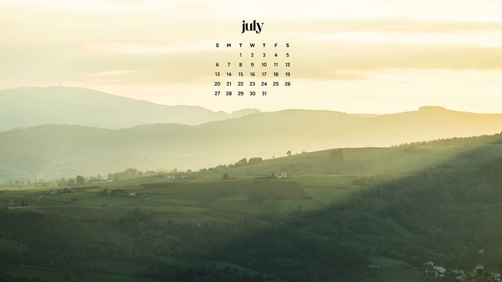 July 2025 Wallpapers – 50 Free Phone &amp; Desktop Calendars + Disability Pride, Oh So Lovely Blog