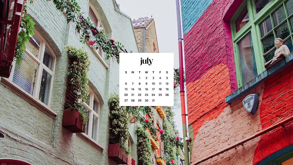 July 2025 Wallpapers – 50 Free Phone &amp; Desktop Calendars + Disability Pride, Oh So Lovely Blog