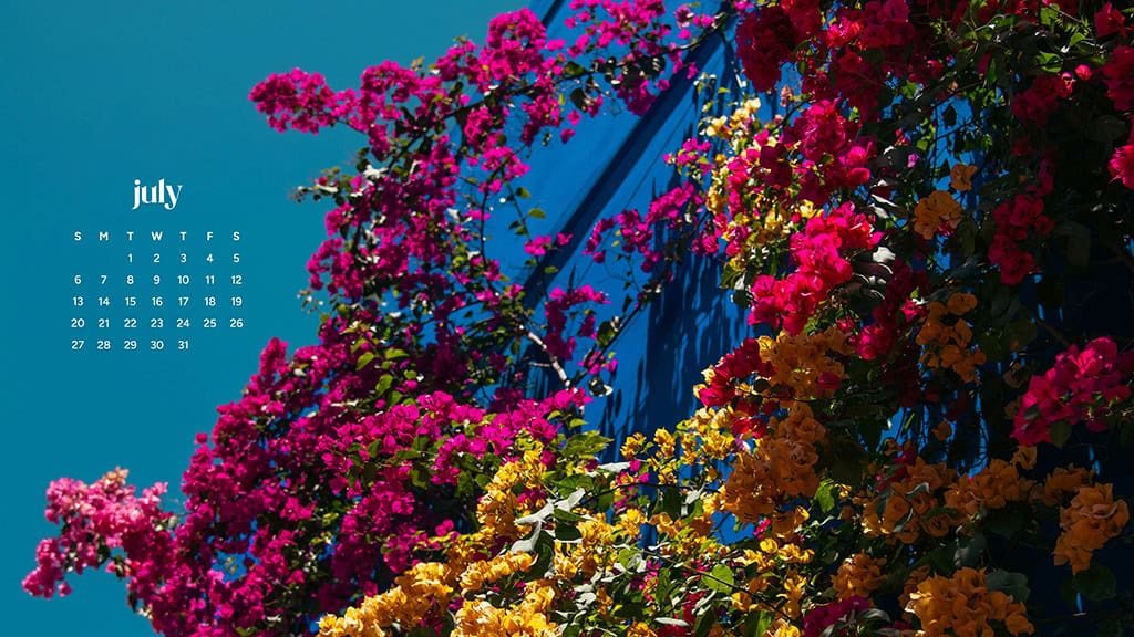 July 2025 Wallpapers – 50 Free Phone &amp; Desktop Calendars + Disability Pride, Oh So Lovely Blog