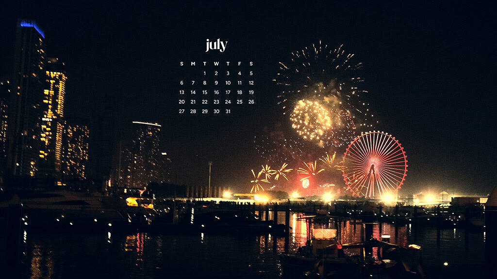 July 2025 Wallpapers – 50 Free Phone &amp; Desktop Calendars + Disability Pride, Oh So Lovely Blog