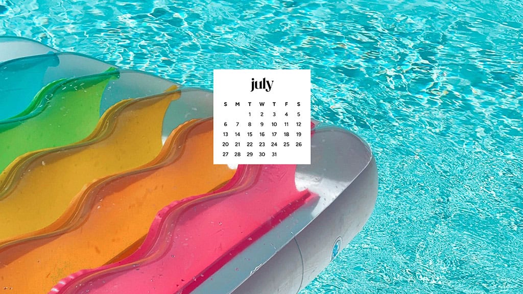July 2025 Wallpapers – 50 Free Phone &amp; Desktop Calendars + Disability Pride, Oh So Lovely Blog