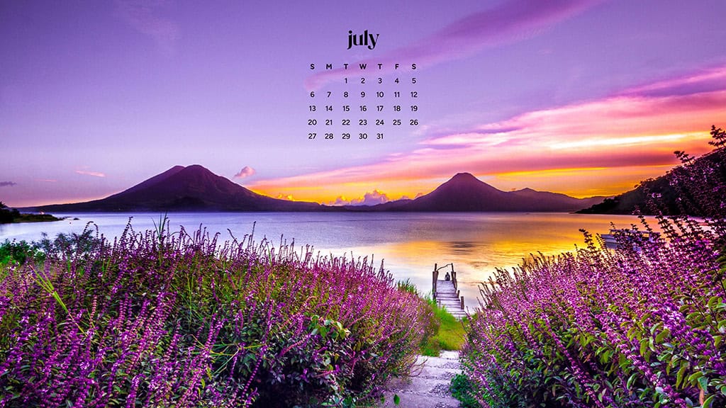 July 2025 Wallpapers – 50 Free Phone &amp; Desktop Calendars + Disability Pride, Oh So Lovely Blog