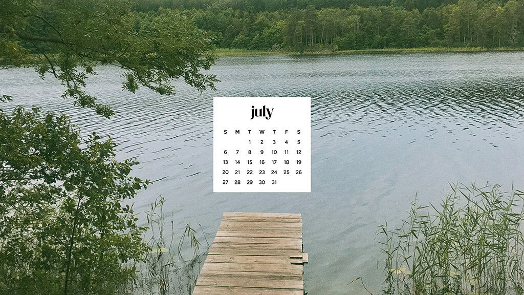 July 2025 Wallpapers – 50 Free Phone &amp; Desktop Calendars + Disability Pride, Oh So Lovely Blog