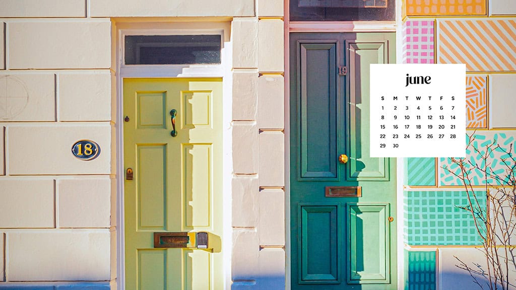 June 2025 Wallpapers – 50 free phone &amp; desktop calendars &amp; LGBTQIA+ Pride Month, Oh So Lovely Blog