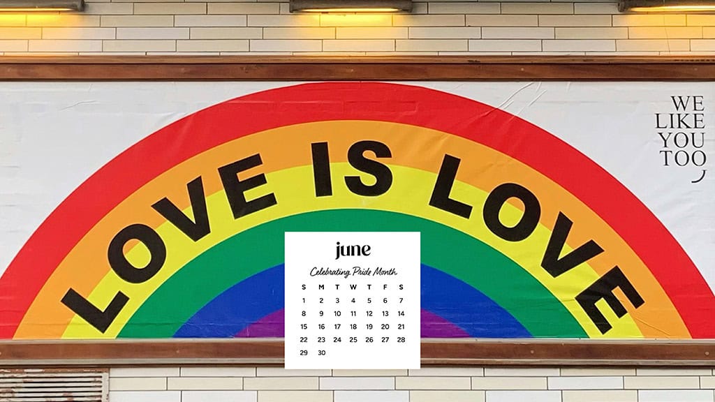 June 2025 Wallpapers – 50 free phone &amp; desktop calendars &amp; LGBTQIA+ Pride Month, Oh So Lovely Blog