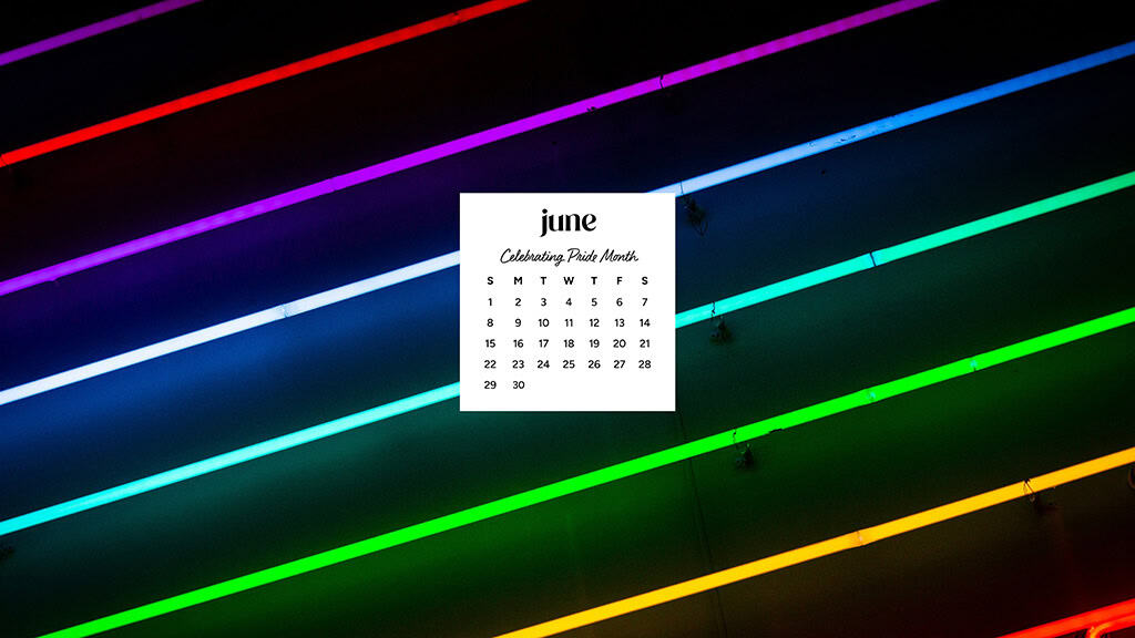 June 2025 Wallpapers – 50 free phone &amp; desktop calendars &amp; LGBTQIA+ Pride Month, Oh So Lovely Blog