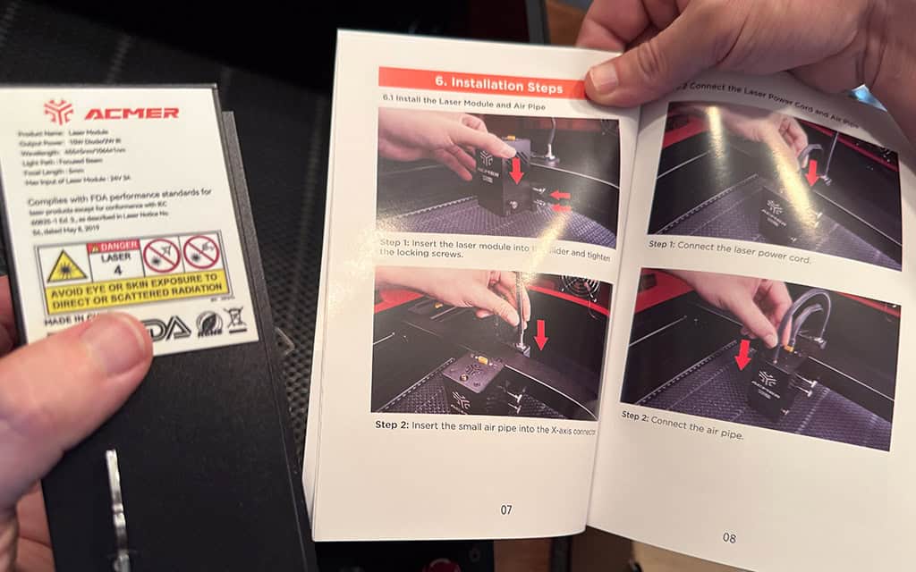 ACMER P3 2in1 Laser Engraver &amp; Cutter Review, Oh So Lovely Blog
