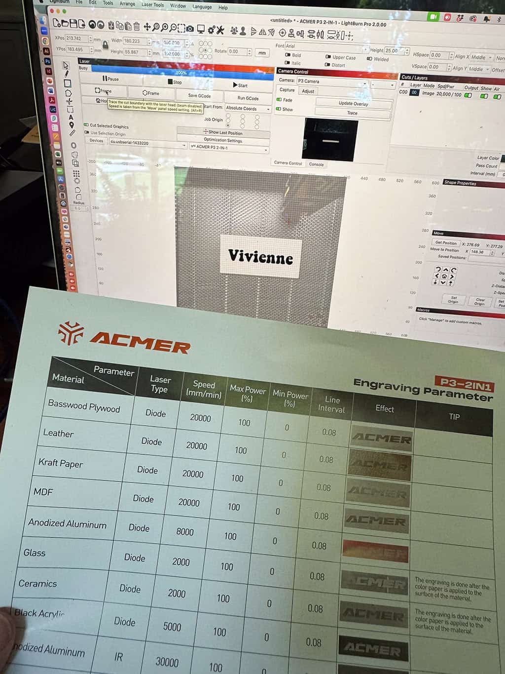 ACMER P3 2in1 Laser Engraver &amp; Cutter Review, Oh So Lovely Blog