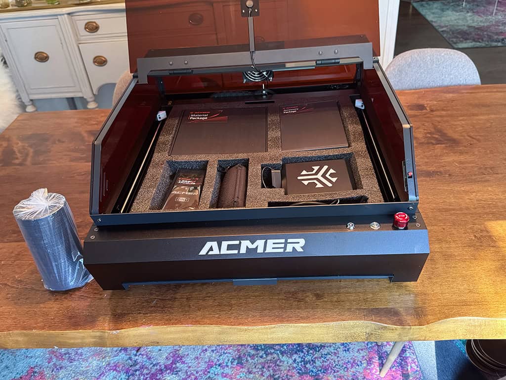 ACMER P3 2in1 Laser Engraver &amp; Cutter Review, Oh So Lovely Blog
