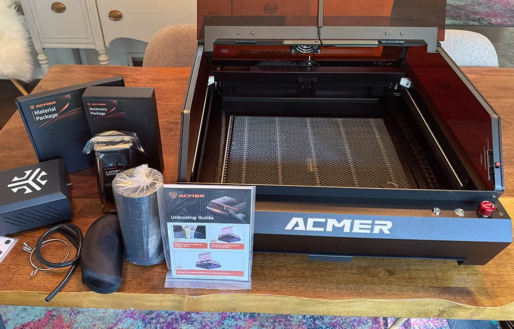 ACMER P3 2in1 Laser Engraver &amp; Cutter Review, Oh So Lovely Blog