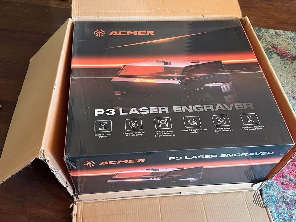 ACMER P3 2in1 Laser Engraver &amp; Cutter Review, Oh So Lovely Blog