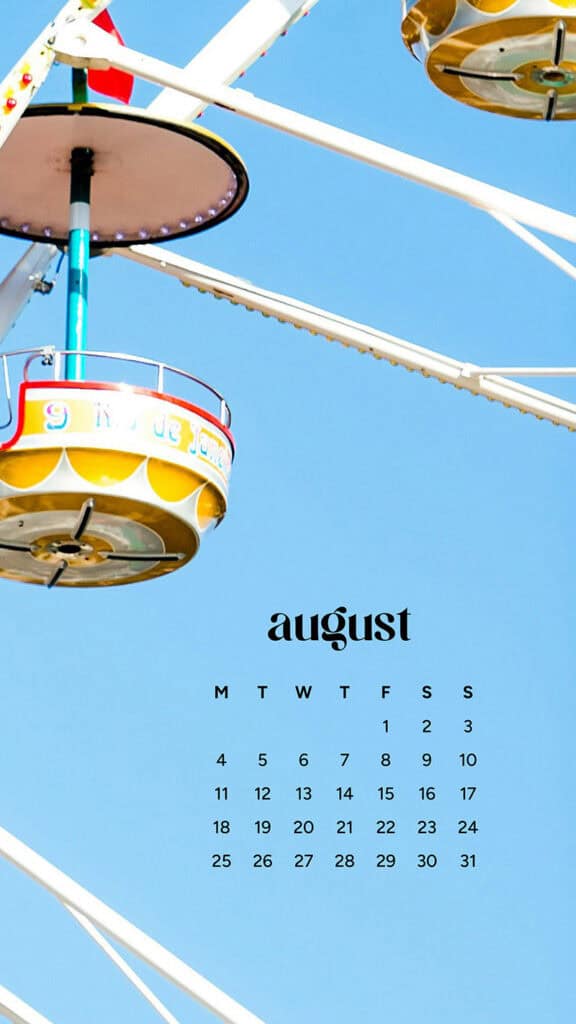 August 2025 Wallpapers – 45 Free Phone &amp; Desktop Calendars!, Oh So Lovely Blog