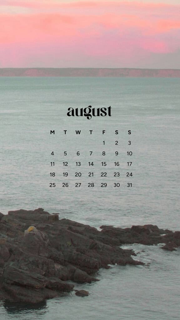 August 2025 Wallpapers – 45 Free Phone &amp; Desktop Calendars!, Oh So Lovely Blog