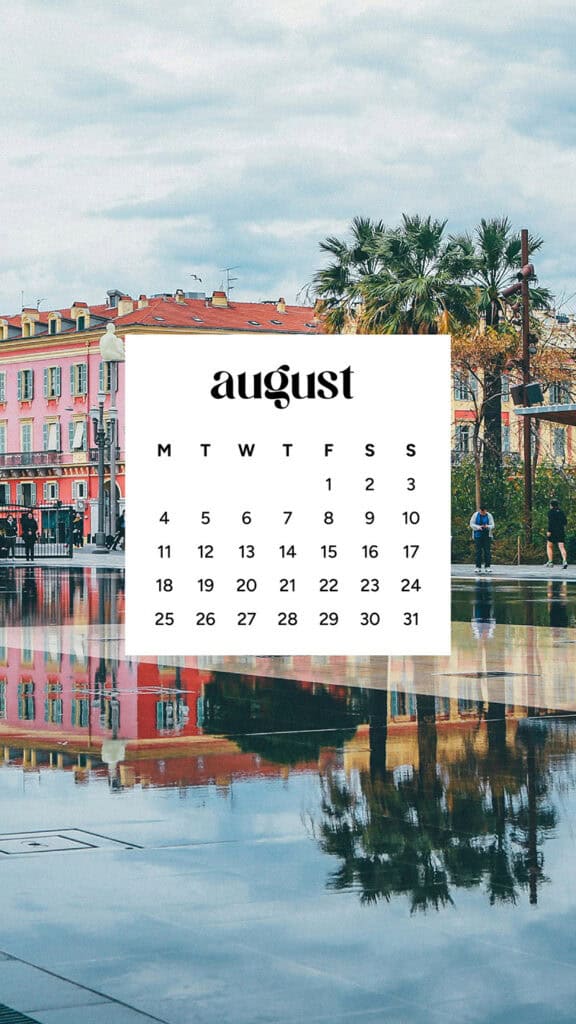 August 2025 Wallpapers – 45 Free Phone &amp; Desktop Calendars!, Oh So Lovely Blog