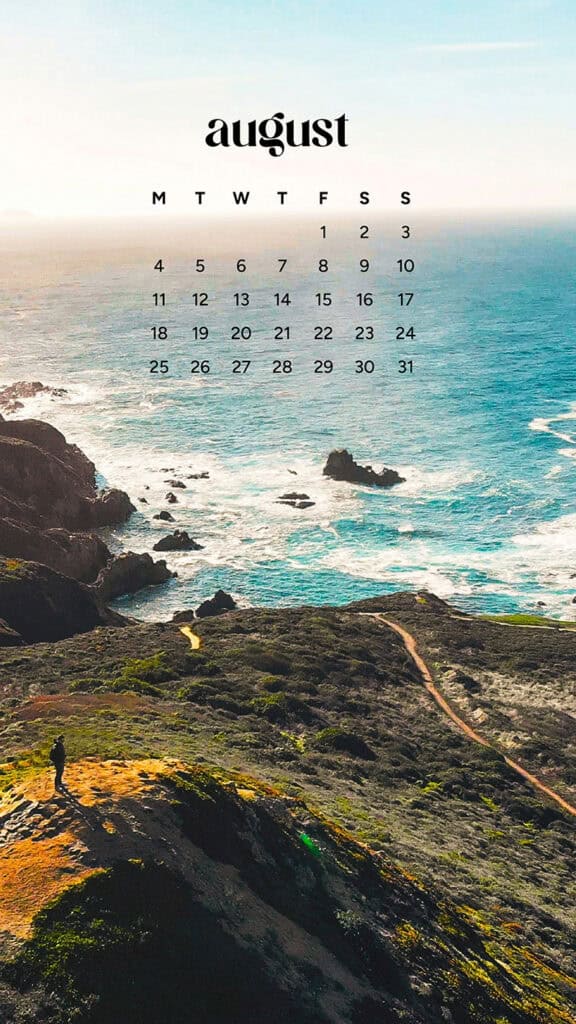 August 2025 Wallpapers – 45 Free Phone &amp; Desktop Calendars!, Oh So Lovely Blog