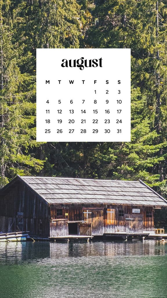 August 2025 Wallpapers – 45 Free Phone &amp; Desktop Calendars!, Oh So Lovely Blog
