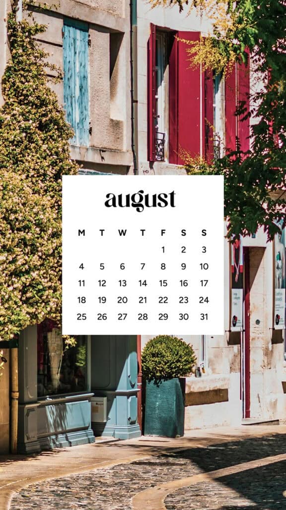 August 2025 Wallpapers – 45 Free Phone &amp; Desktop Calendars!, Oh So Lovely Blog