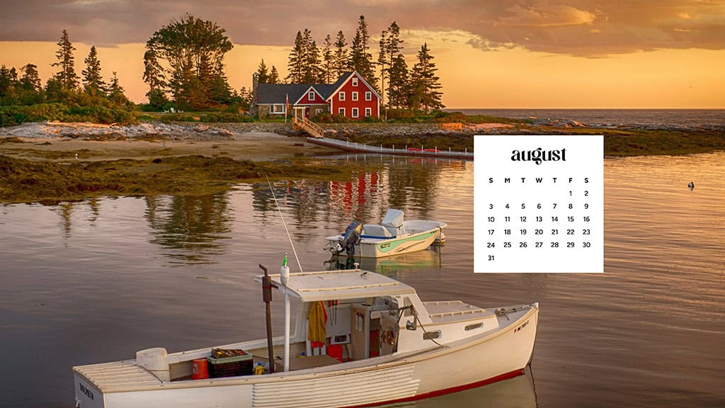 August 2025 Wallpapers – 45 Free Phone &amp; Desktop Calendars!, Oh So Lovely Blog