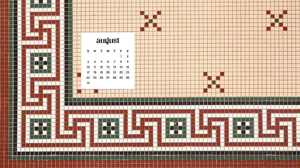 August 2025 Wallpapers – 45 Free Phone &amp; Desktop Calendars!, Oh So Lovely Blog