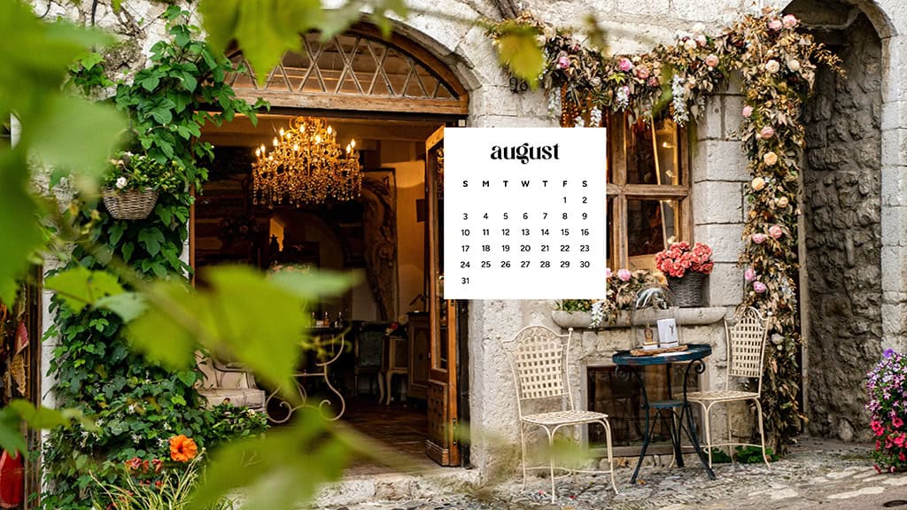 August 2025 Wallpapers – 45 Free Phone &amp; Desktop Calendars!, Oh So Lovely Blog