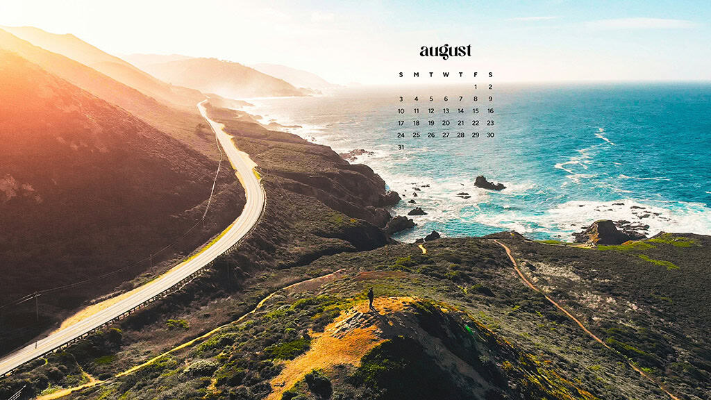 August 2025 Wallpapers – 45 Free Phone &amp; Desktop Calendars!, Oh So Lovely Blog