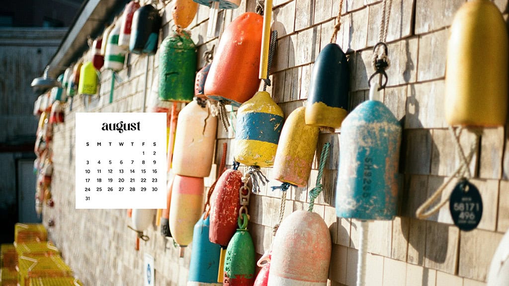 August 2025 Wallpapers – 45 Free Phone &amp; Desktop Calendars!, Oh So Lovely Blog