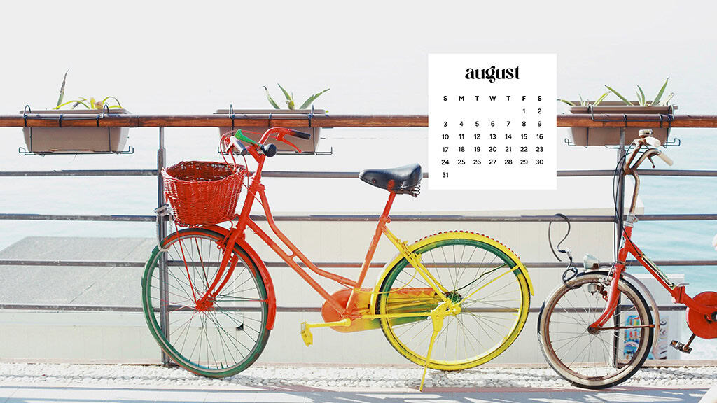 August 2025 Wallpapers – 45 Free Phone &amp; Desktop Calendars!, Oh So Lovely Blog
