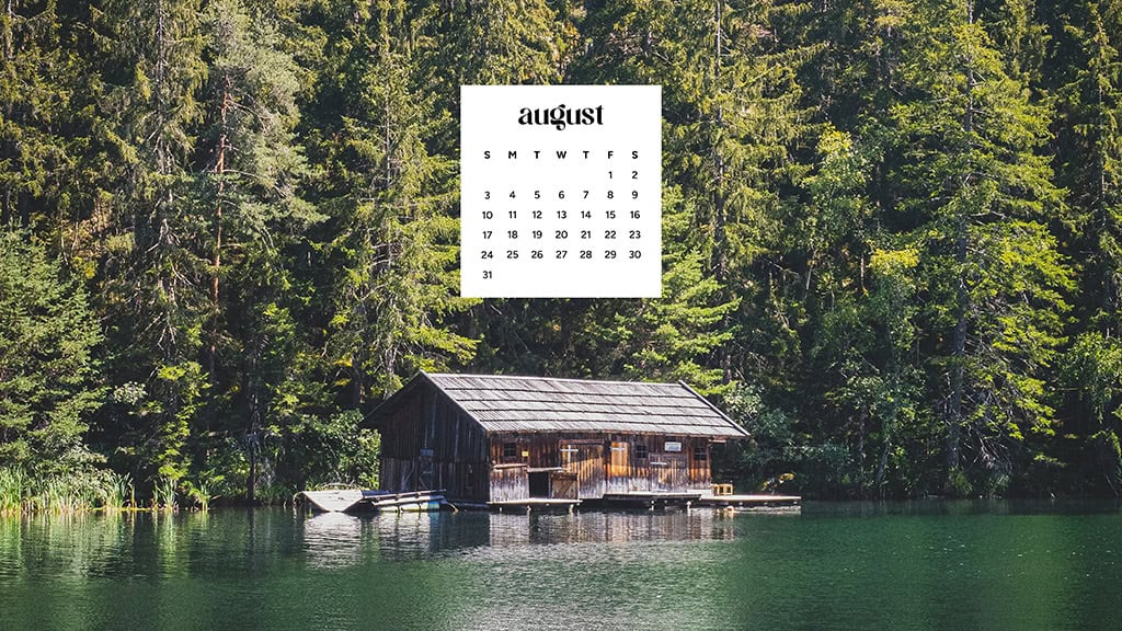 August 2025 Wallpapers – 45 Free Phone &amp; Desktop Calendars!, Oh So Lovely Blog