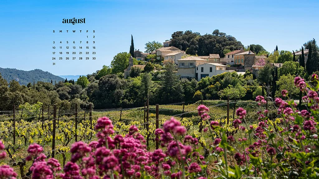 August 2025 Wallpapers – 45 Free Phone &amp; Desktop Calendars!, Oh So Lovely Blog