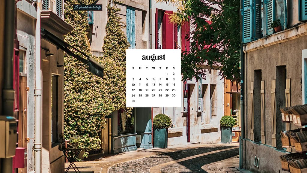 August 2025 Wallpapers – 45 Free Phone &amp; Desktop Calendars!, Oh So Lovely Blog